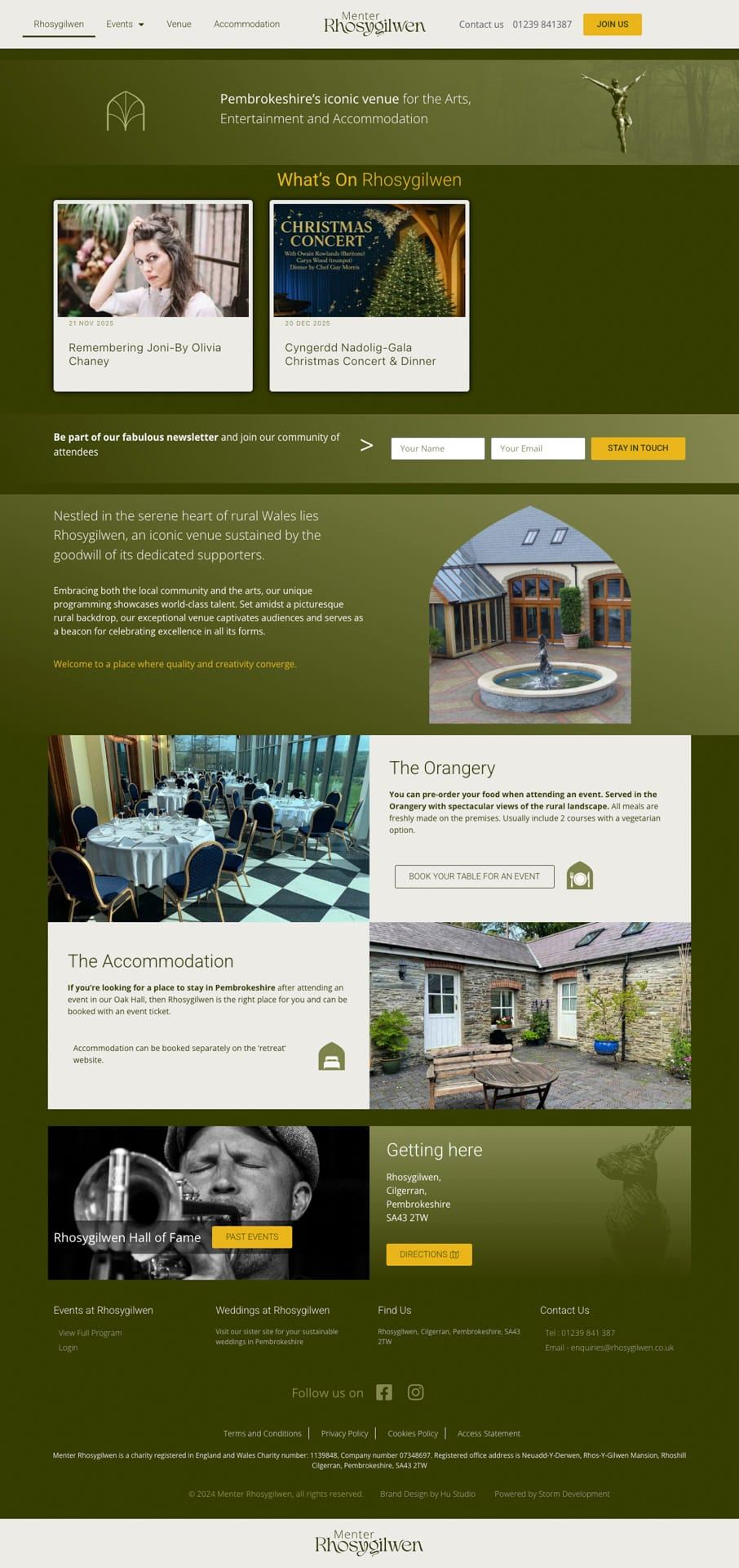 Rhos holiday park website